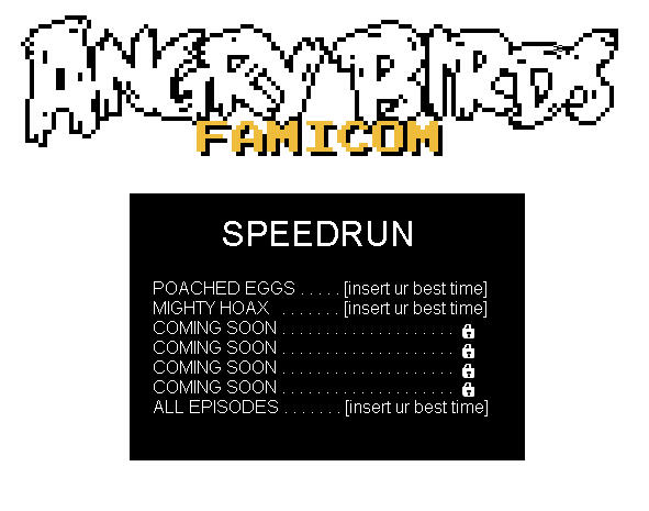 Scrapped speedrun mode (2)