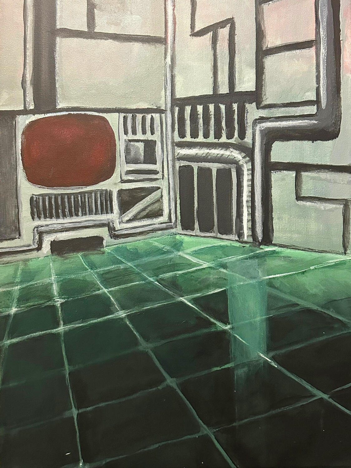 The unedited background painting